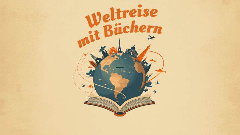 Weltreise mit Büchern