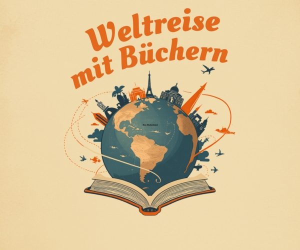 Weltreise mit Büchern