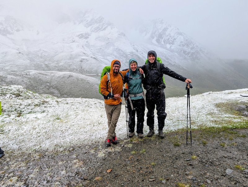 Sonne bis Schneesturm - Alpenexkursion des P-Seminars Geographie