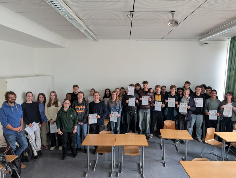 Nächster Stopp: Runde 2! Wiederholt tolle Resultate bei der Geowissenschaftsolympiade