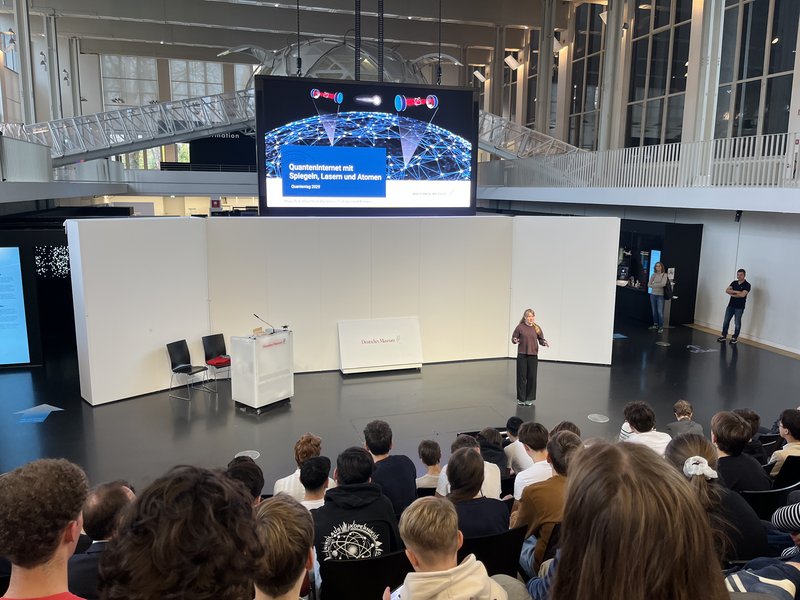 10 D bei Quantentag am Deutschen Museum