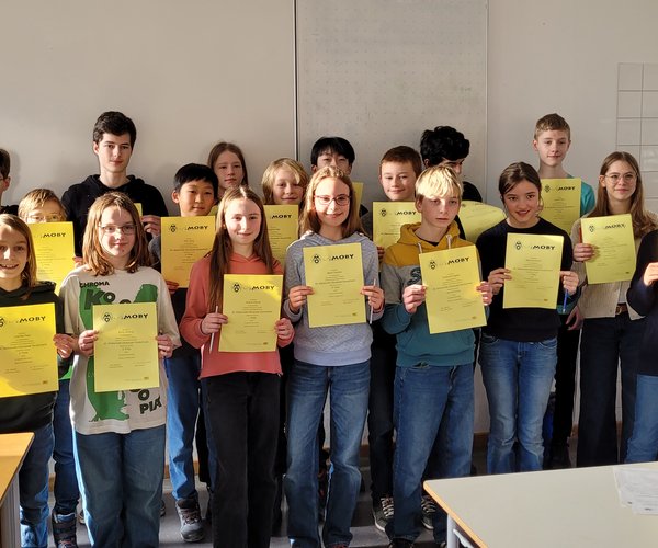 Mathematische Athleten am MGM