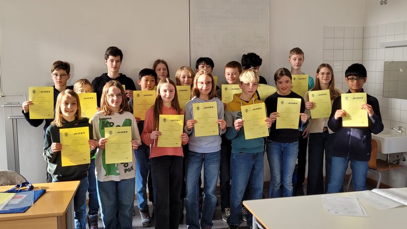 Mathematische Athleten am MGM