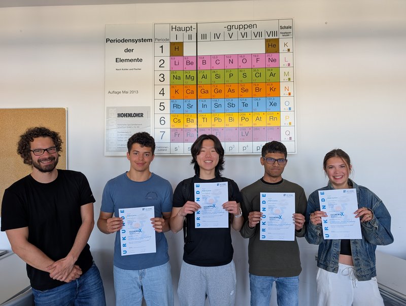 Erfolg beim DECHEMAX-Wettbewerb: Schüler der 11C zeigen Innovationsgeist