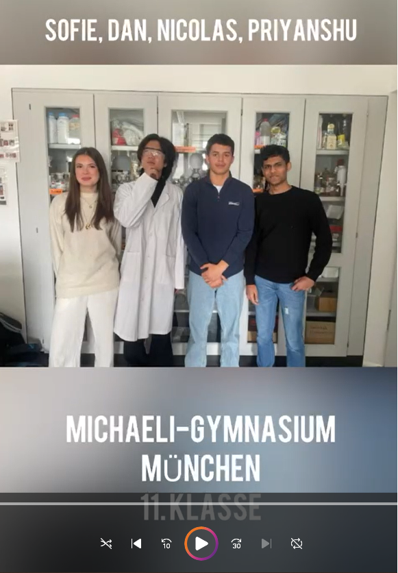 Erfolg beim DECHEMAX-Wettbewerb: Schüler der 11C zeigen Innovationsgeist